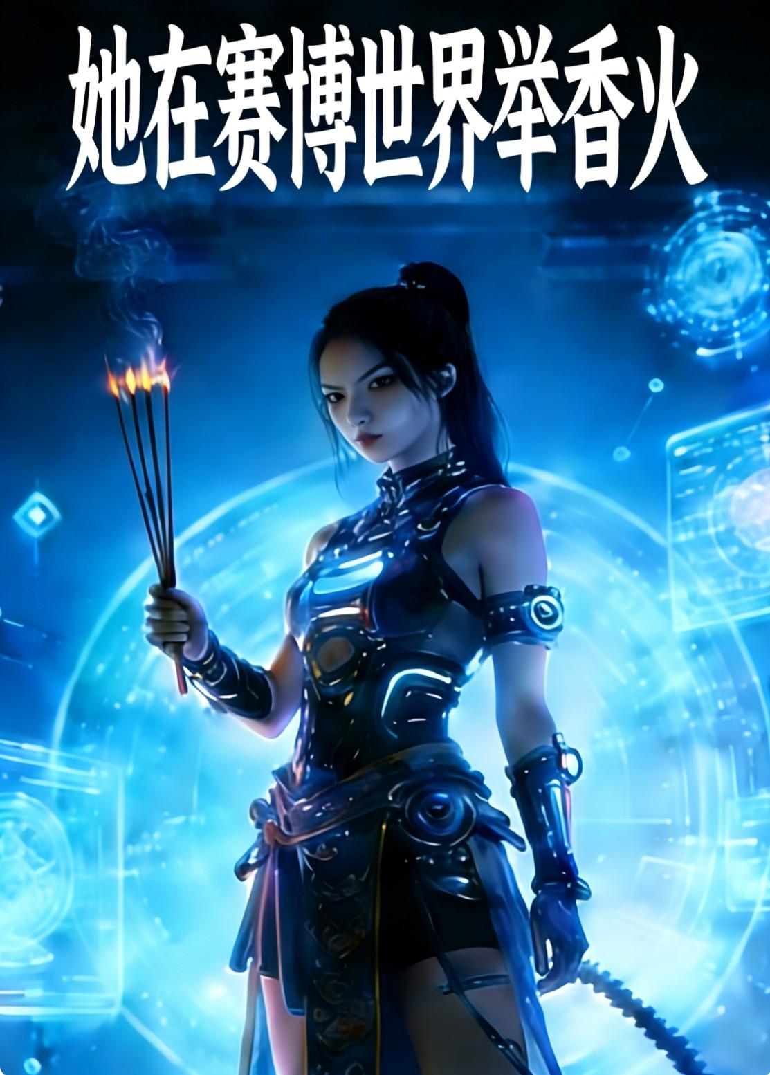 她在赛博世界举香火