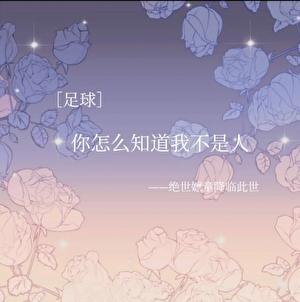 [足球]你怎么知道我不是人