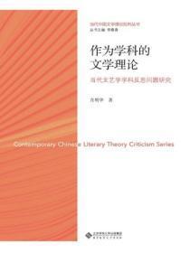 作为学科的文学理论：当代文艺学学科反思问题研究